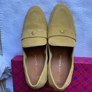 Tory Burch Ballet Loafer NWB-Cornbread Suede
